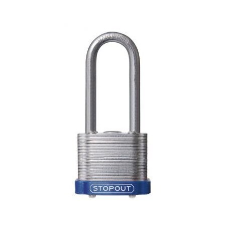 Accuform STOPOUT LAMINATED STEEL PADLOCKS KDL907BU KDL907BU